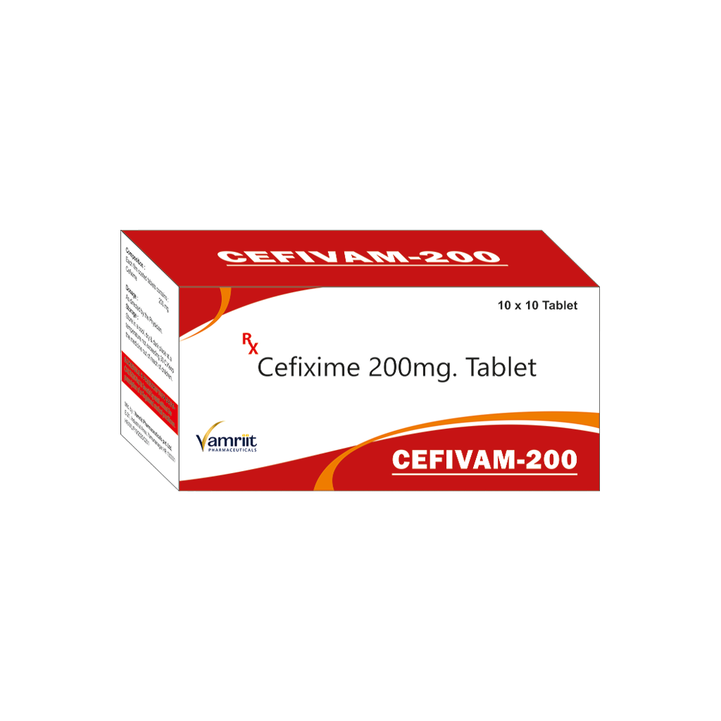 Cefivam 200 Cefixime 200 mg by Vamriit Pharmaceuticals | PCD Pharma Franchise & Third Party Manufacturing