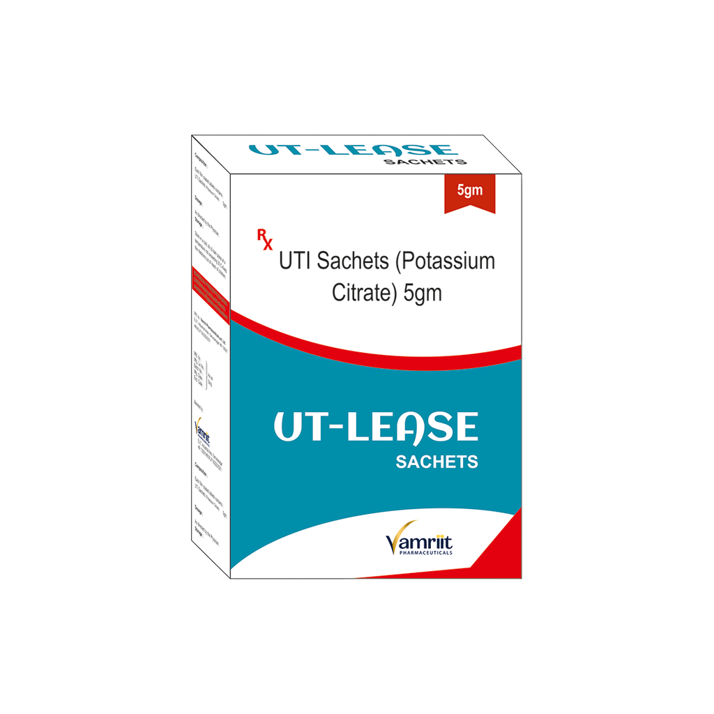 Ut Lease Potassium Citrate 5 gm by Vamriit Pharmaceuticals | PCD Pharma Franchise & Third Party Manufacturing